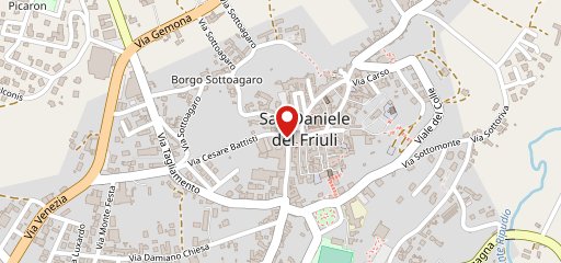 Ristorante Al Cantinon sulla mappa