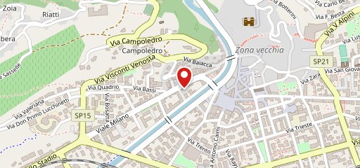 Pizzeria Griglieria Al Cantun auf Karte