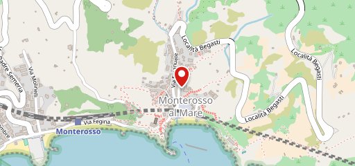 Ristorante Al Carugio Monterosso Al Mare sur la carte