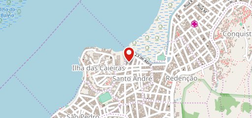 Pizzaria AL Forno Vitoria no mapa