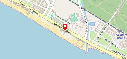 Le Dune Beach Restaurant & Bar sulla mappa