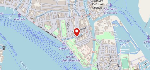 Osteria al Ponte sulla mappa