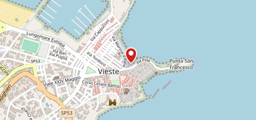 Al Vaporetto sulla mappa