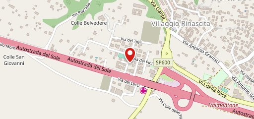 Al Vicoletto della vecchia Stazione sulla mappa