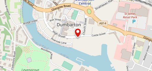 Aladdin Dumbarton Takeaway on map