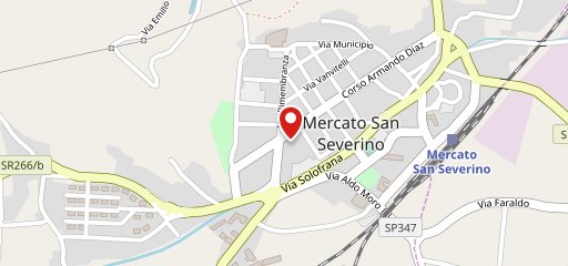 Aladin kebab mercato san severino sulla mappa