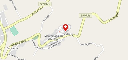 Albergo Diffuso Borgo Montemaggiore sulla mappa