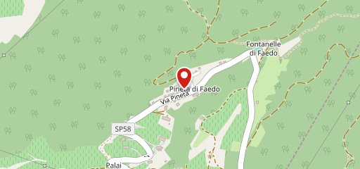 Albergo Hotel Faedo Pineta sulla mappa