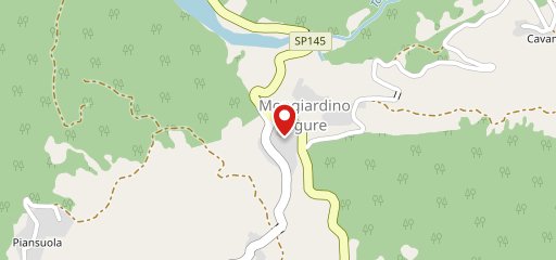 Ristorante Albergo Morando Mongiardino Ligure sulla mappa