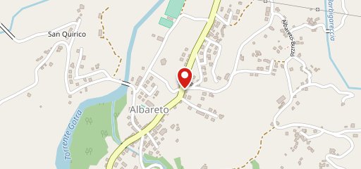 Albergo Ristorante Berzolla - Albareto sulla mappa