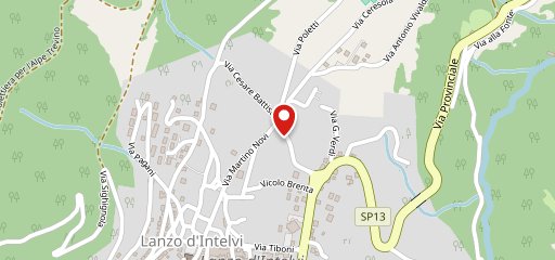 Hotel Milano sulla mappa