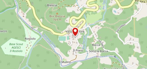 Albergo Vara sulla mappa