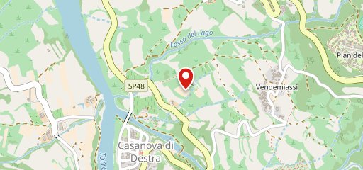Albergo Staffora sulla mappa
