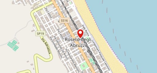 Albergo Tonino Da Rosanna sur la carte