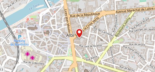 Albi Royal Food sur la carte