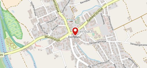 Albis Beck Café Ottenbach sur la carte