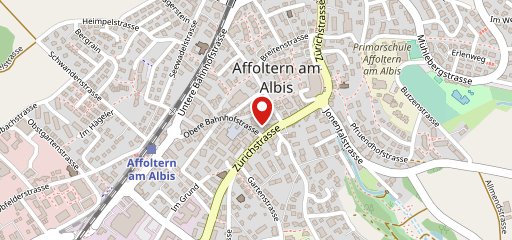 Albis Lodge sur la carte