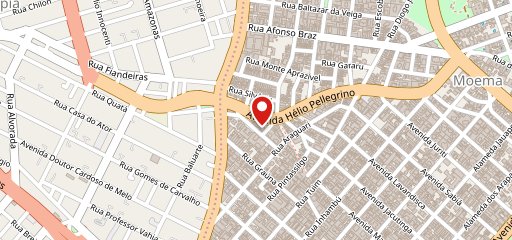 Cocar Bar e Gastronomia no mapa