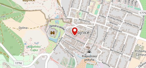 Alej Restaurant Bojnice sur la carte