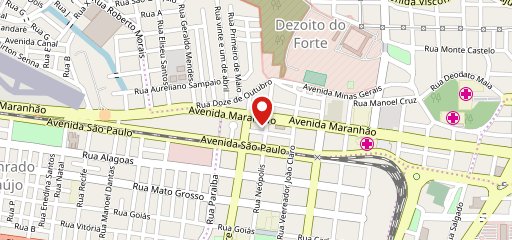 Algo Mais Soparia e Pizzaria no mapa