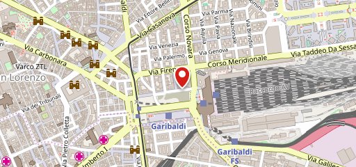 Ristorante Ali Baba Napoli sulla mappa