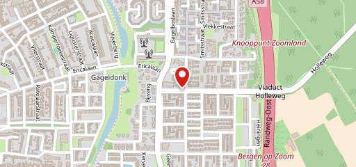 Ali Baba Bergen Op Zoom sur la carte