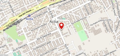 Alice Pizza Acilia sulla mappa