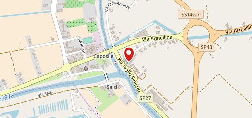 Ristorante Trattoria alla Cacciatora sulla mappa