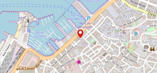 Trattoria Alla Vecia Pescheria Trieste sulla mappa