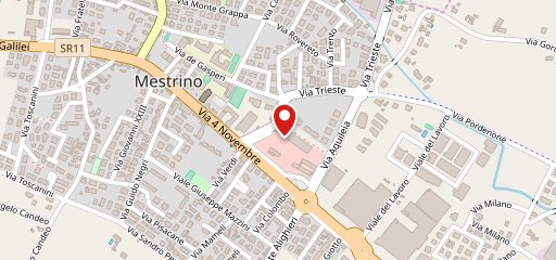 caffetteria enoteca all'angolo sulla mappa