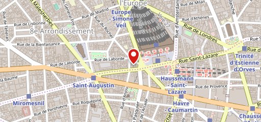 Allegria Saint Lazare sur la carte