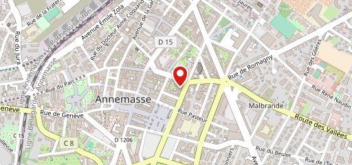 Allo Pizza Annemasse sur la carte