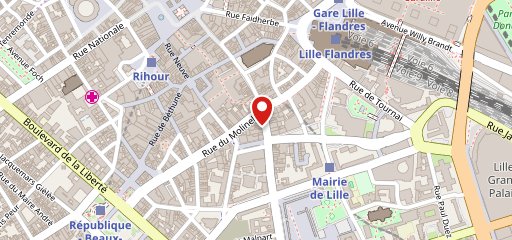 Allo-Pizza Lille sur la carte