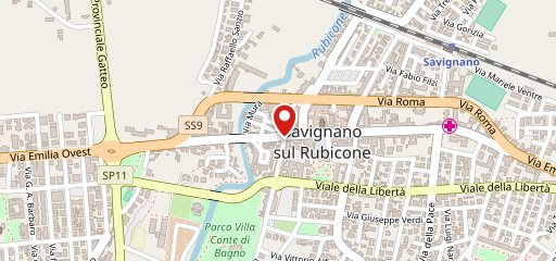 Ristorante Almarà Savignano sul Rubicone sulla mappa