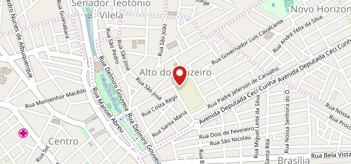 Aloha Pizzaria no mapa