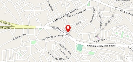 Aloha Pizzaria no mapa