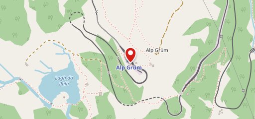 Alp Grüm sur la carte