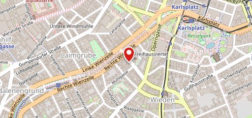 Alt Wien Kaffee sur la carte