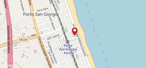 Alta Marea Porto San Giorgio sulla mappa