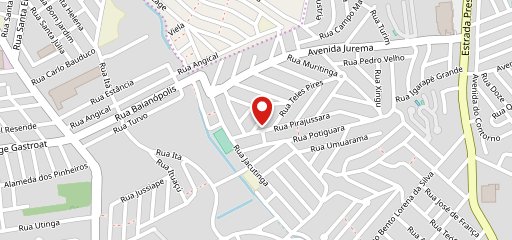 Altas horas lanchonete com Delivery no mapa