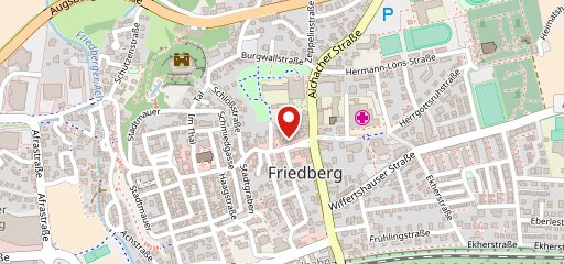 Laterne Friedberg sur la carte