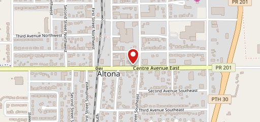 Altona Hotel sur la carte