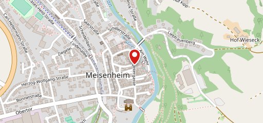 Das Themen-Café Meisenheim sur la carte