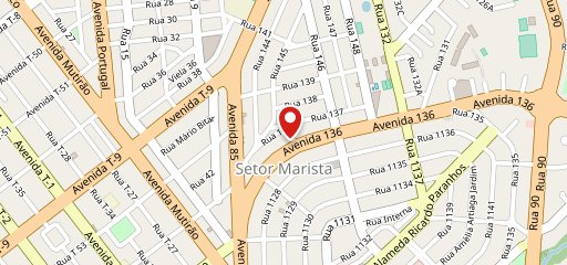 Amélia Bar e Cozinha no mapa