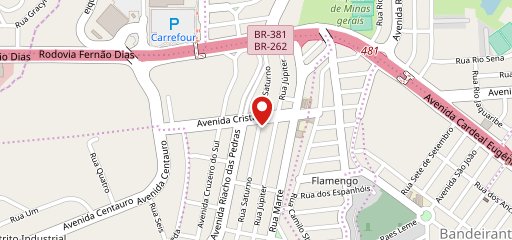 American Burger Delivery - Contagem no mapa