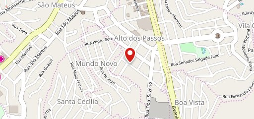 American Burger Delivery - Juiz de Fora no mapa