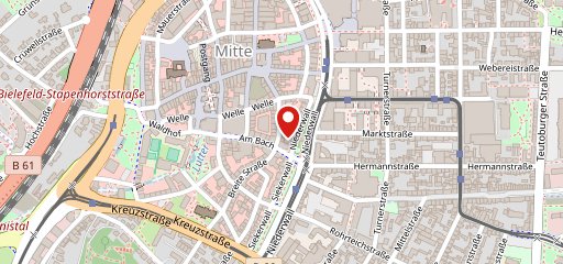 Ristorante Amici - Bielefeld sur la carte