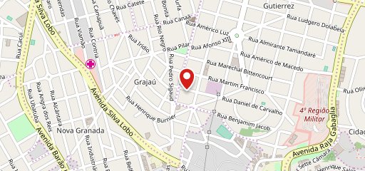 Bar Amigos e Memórias no mapa