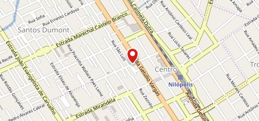 Cafeteria Amor & Café no mapa