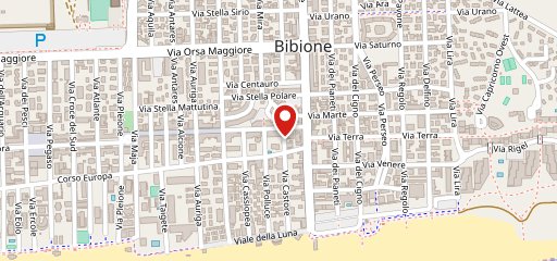 Pizzeria Amore sur la carte